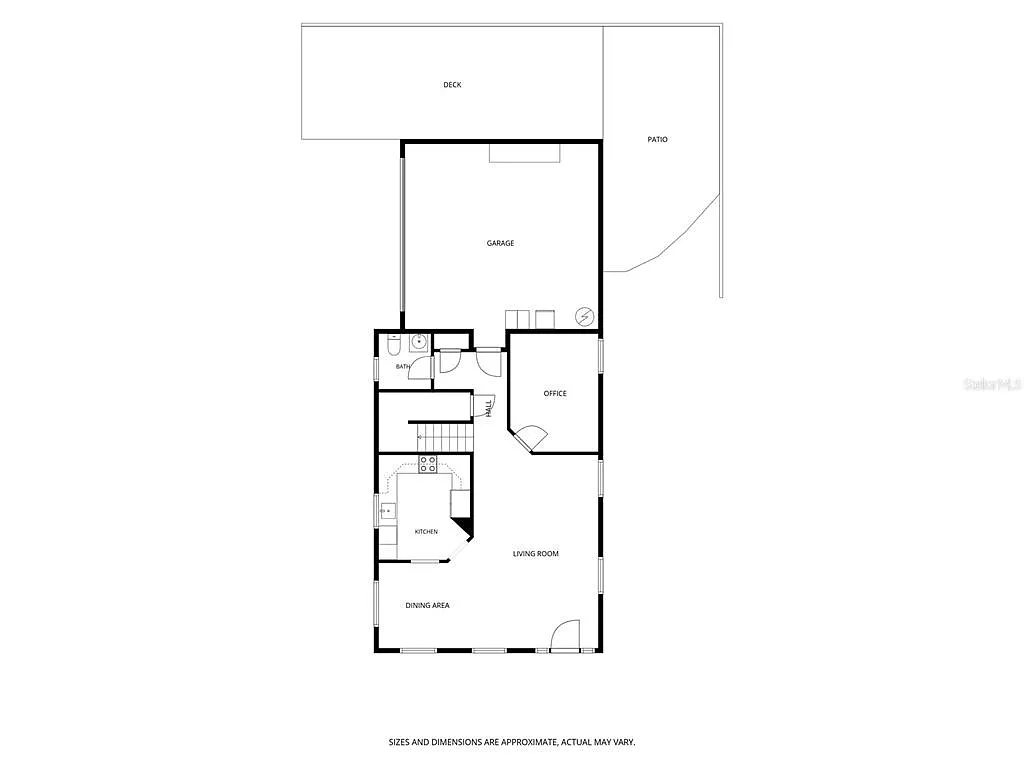 First-floor layout of Scotland Palms